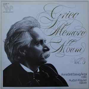 Grieg, Anne Britt Sævig Årdal, Audun Kayser - Grieg Memory Album Vol. 3 Album