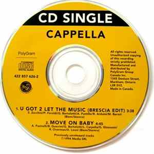 Cappella - U Got 2 Let The Music / Move On Baby Album