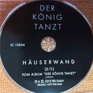 Der König Tanzt - Häuserwand Album