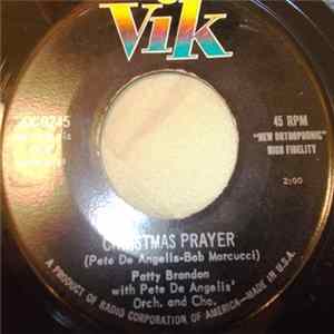 Patty Brandon With Pete De Angelis' Orch. And Cho. - Christmas Prayer / Fairyland Album