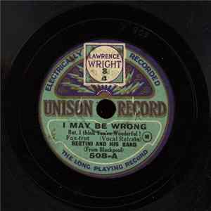 Bertini And His Band - I May Be Wrong / Jollity Farm Album