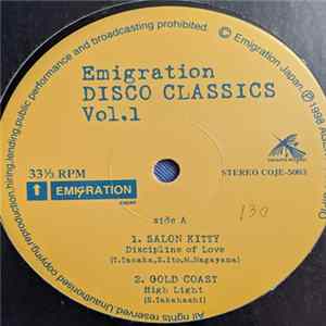 Various - Emigration Disco Classics Vol. 1 Album