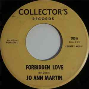 Jo Ann Martin - Forbidden Love / It's My Last Night In Town Album