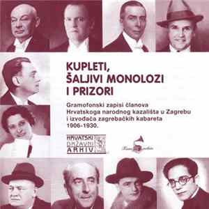 Various - Kupleti, Šaljivi Monolozi I Prizori Album