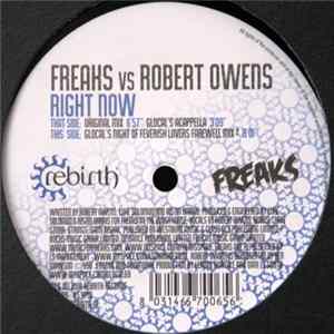 Freaks Vs Robert Owens - Right Now Album