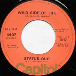 Status Quo - Wild Side Of Life Album