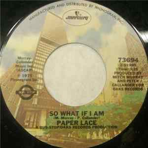 Paper Lace - So What If I Am / Himalayan Lullaby Album