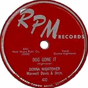 Donna Hightower - Dog Gone It / Love Me Again Album