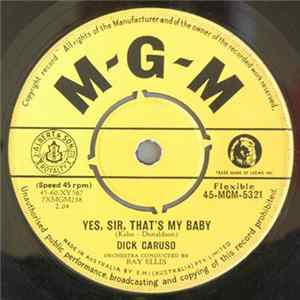 Dick Caruso - Yes, Sir, That's My Baby Album