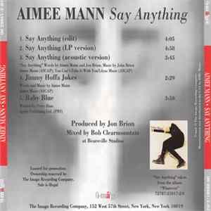 Aimee Mann - Say Anything Album