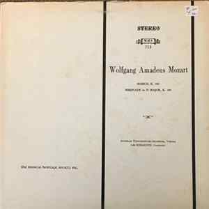 Austrian Tonkuenstler Orchestra, Vienna, Lee Schaenen - Wolfgang Amadeus Mozart: March, K. 189; Serenade In D Major, K. 185 Album