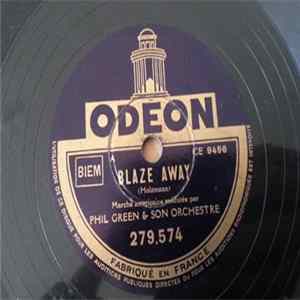 Phil Green & Son Orchestre - Blaze Away / Anchors Aweigh Album