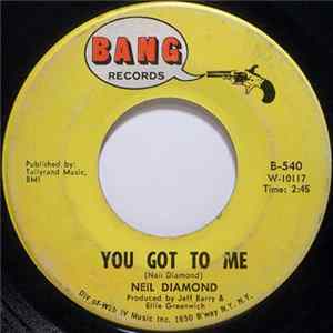 Neil Diamond - You Got To Me Album