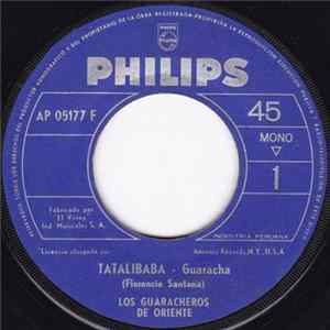 Los Guaracheros De Oriente - Tatalibaba / Embriagame Album