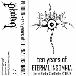 Phidion - Ten Years Of Eternal Insomnia - Live At Rocks Album