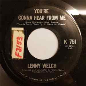 Lenny Welch - You're Gonna Hear From Me Album