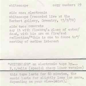 P.A.Wells - Whitescape Album
