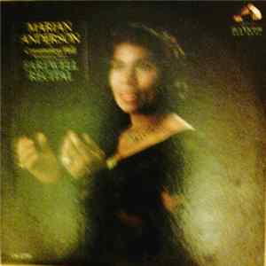 Marian Anderson - Marian Anderson At Constitution Hall Washington D.C. Farewell Recital Album