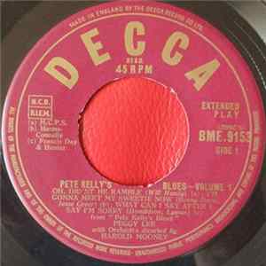 Peggy Lee - Pete Kelly's Blues - Volume 1 Album