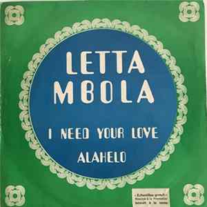 Letta Mbola - I Need Your Love / Alahelo Album