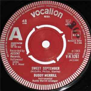Buddy Merrill - Sweet September Album