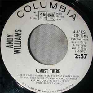 Andy Williams - Almost There Album