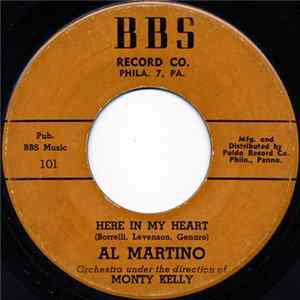 Al Martino - Here In My Heart / I Cried Myself To Sleep Album