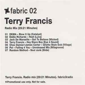Terry Francis - Fabric 02 (Radio Mix) Album