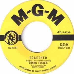 Connie Francis - Together / Too Many Rules Album