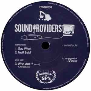 Sound Providers - Say What / Nuff Said / Who Am I? (Remix) Album