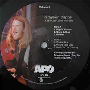 Grayson Capps & The Lost Cause Minstrels - Grayson Capps & The Lost Cause Minstrels Volume 3 Album