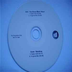 Asle / Grum - You Know What I Need / Raindrop Album