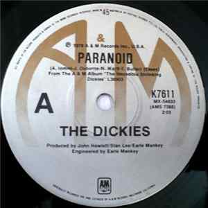 The Dickies - Paranoid Album