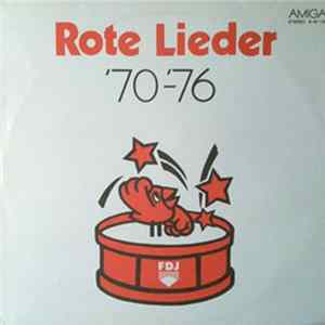 Various - Rote Lieder ´70-´76 Album