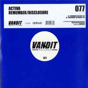 Activa - Remember / Disclosure Album