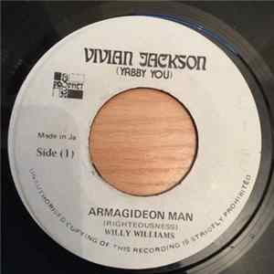 Willi Williams - Armagideon Man (Righteousness) Album