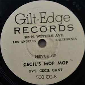 Pvt. Cecil Gant - Cecil's Mop Mop Album